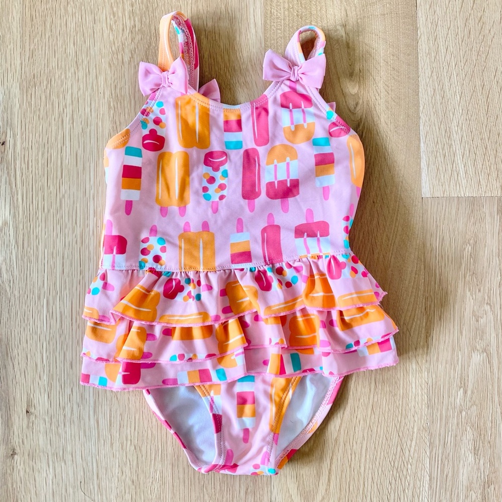 Ice Cream/Popsicle Pink Bathing Suite 🍦🎀